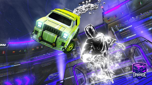 A Rocket League car design from Pokeninja_