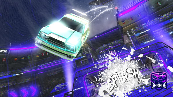 A Rocket League car design from trash_on_me