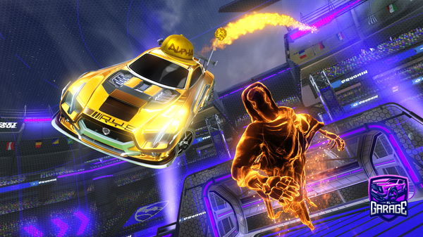 A Rocket League car design from Trader_Skeetz