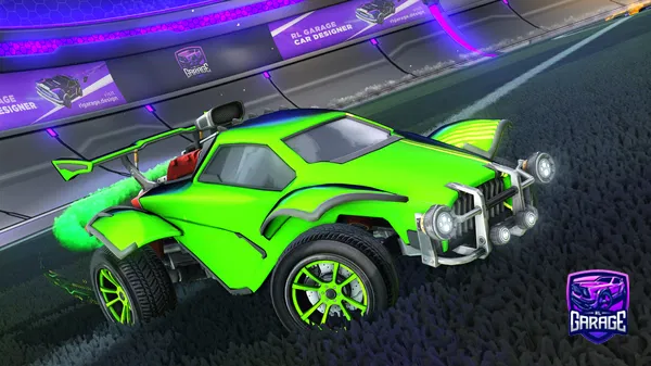 A Rocket League car design from RuthlessCurve89