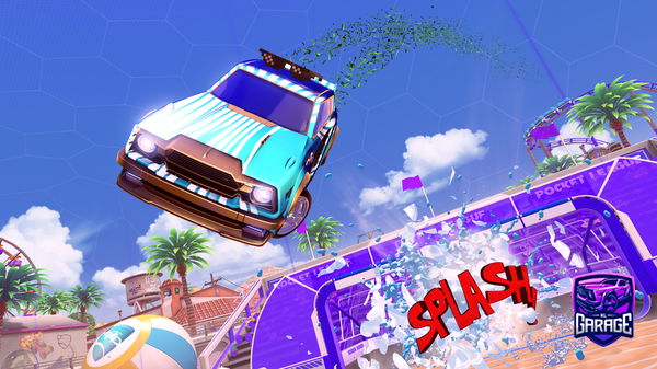 A Rocket League car design from ItsAlexplayz695