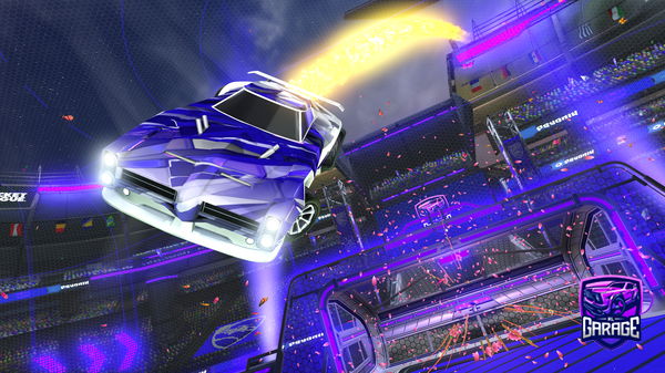 A Rocket League car design from Mimihime