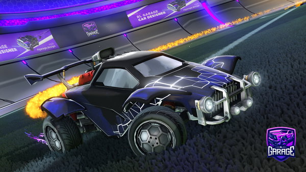 A Rocket League car design from Cheekybro9