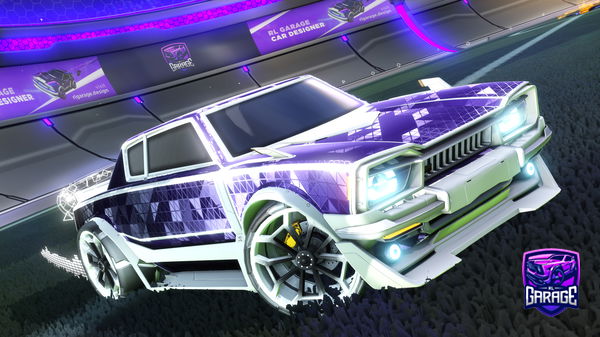 A Rocket League car design from warpigg6