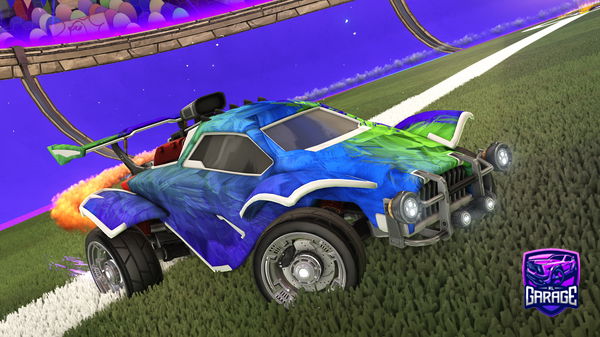 A Rocket League car design from NRG_HOCKEY