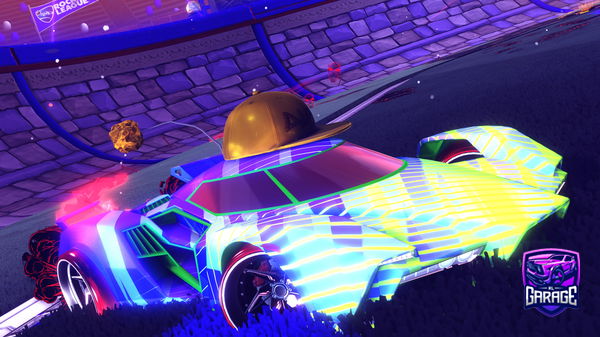 A Rocket League car design from Double_A_battery96