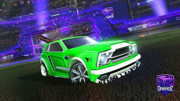 A Rocket League car design from xrimed