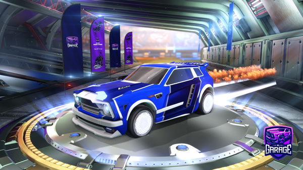 A Rocket League car design from LazarRandd