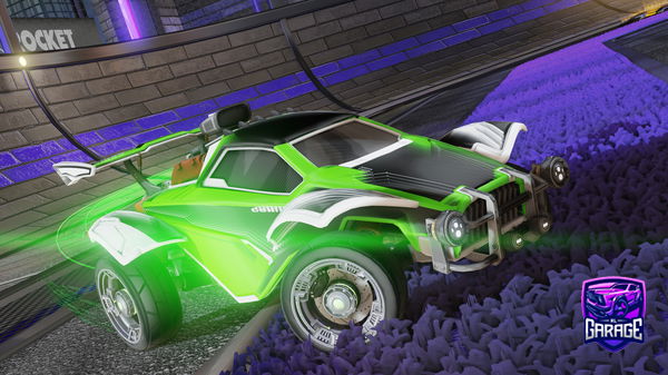 A Rocket League car design from duckieiscool