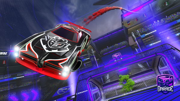 A Rocket League car design from Bronzinni007