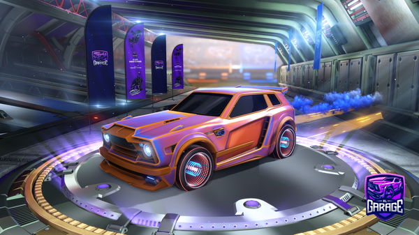 A Rocket League car design from EthanAndMike