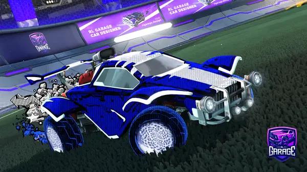 A Rocket League car design from Nugz92