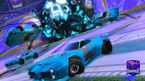 A Rocket League car design from BillyRobbo