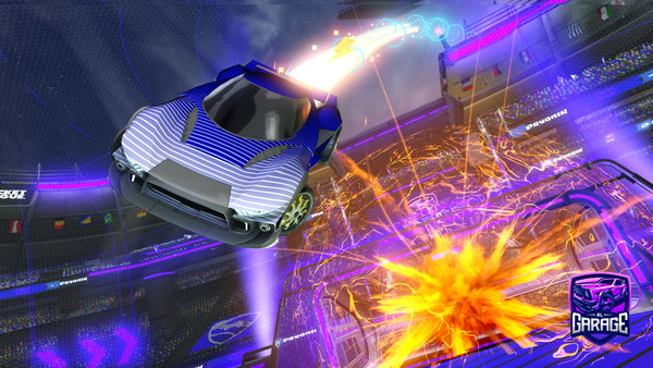 A Rocket League car design from Simsimalim