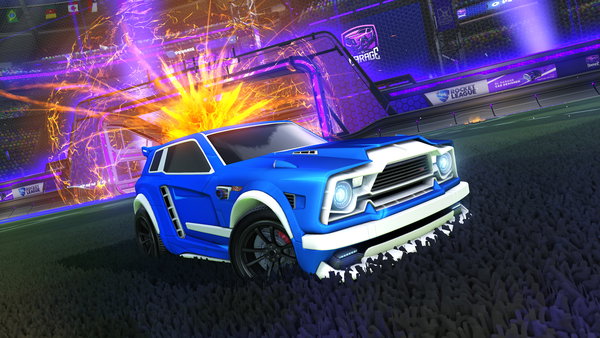 A Rocket League car design from FlashGaming42YT
