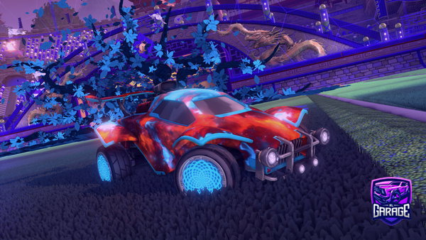 A Rocket League car design from Rl_lover344