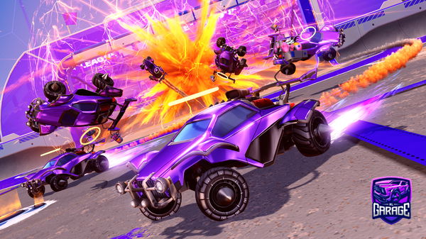 A Rocket League car design from SideShowQ