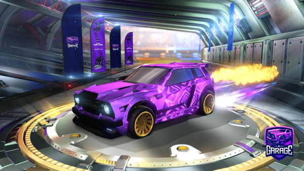 A Rocket League car design from dialeyz