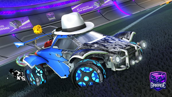 A Rocket League car design from rocketer531