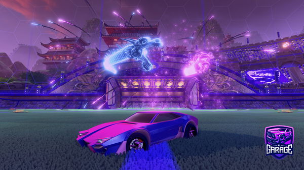 A Rocket League car design from MrTeaYT