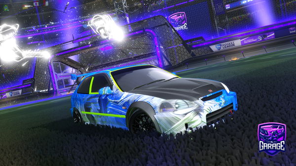 A Rocket League car design from VelocityTV