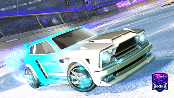A Rocket League car design from Ilan27