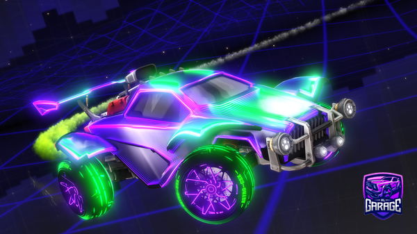 A Rocket League car design from Axolotl_Man_89