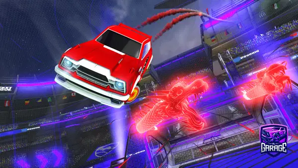 A Rocket League car design from Take-the-griddy