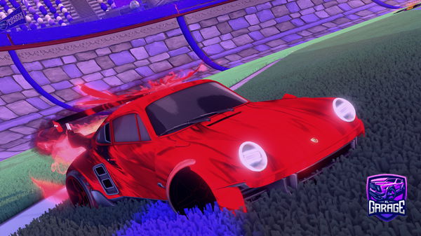 A Rocket League car design from LastNyamurai