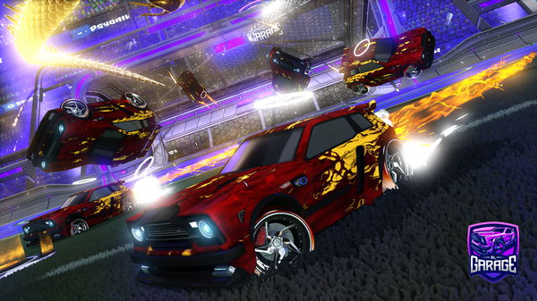 A Rocket League car design from Bening