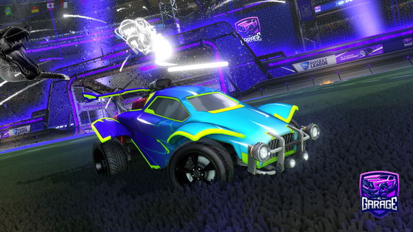 A Rocket League car design from XdFaded21