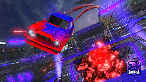 A Rocket League car design from Spider_on_30fps