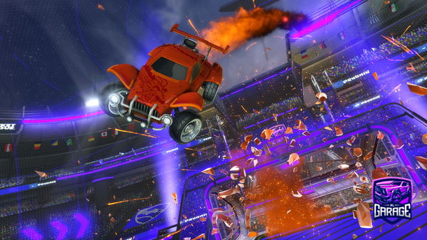 A Rocket League car design from D4RKNinjaCat