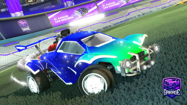 A Rocket League car design from ChewwyBwossom