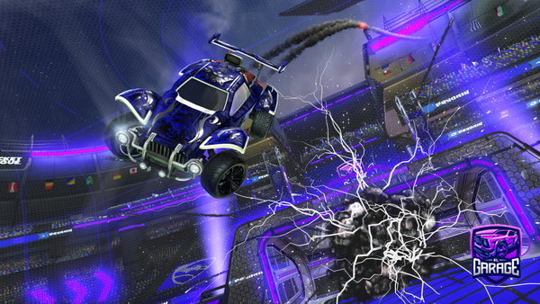 A Rocket League car design from renbu