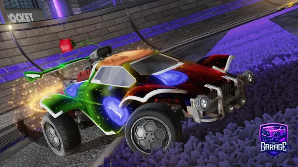 A Rocket League car design from Quantum_shot