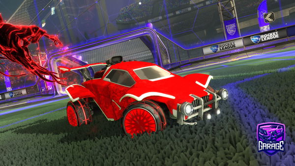 A Rocket League car design from Walkingdead09