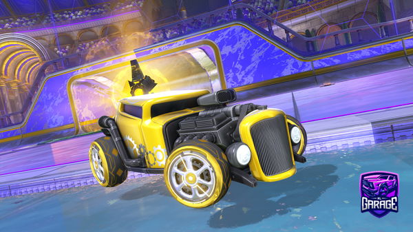 A Rocket League car design from irosario78