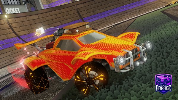 A Rocket League car design from AtomicWrench