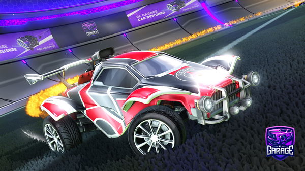 A Rocket League car design from VOID_nege09