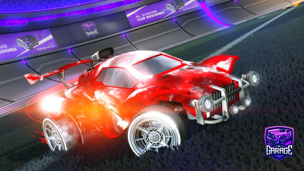 A Rocket League car design from Tenchoxdd