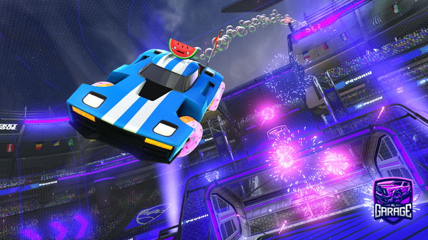 A Rocket League car design from mit750