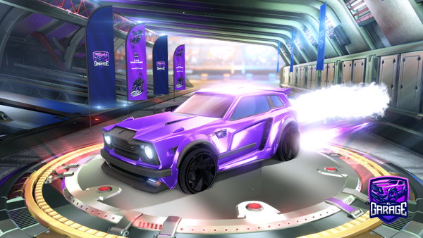A Rocket League car design from davoetsieisvoetsie
