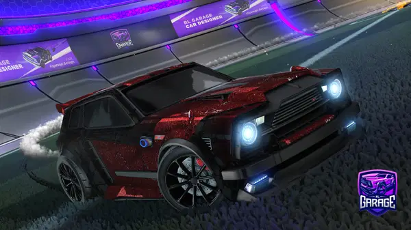 A Rocket League car design from Ryujin7kk