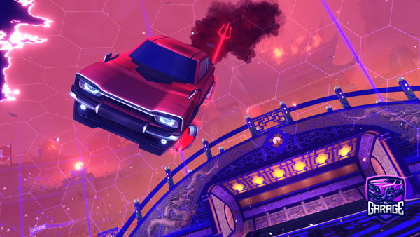 A Rocket League car design from ORANGATANG