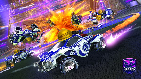 A Rocket League car design from MrDinoduck