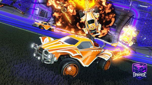 A Rocket League car design from dodogamer2124