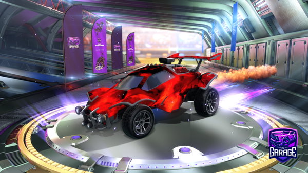 A Rocket League car design from Wahid786v