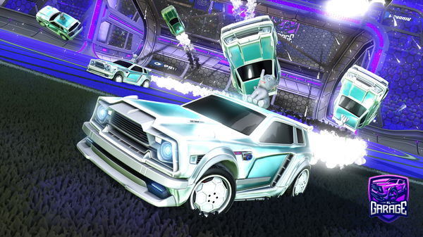 A Rocket League car design from Sweetchuck