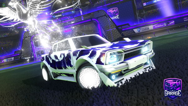 A Rocket League car design from X3VL4R